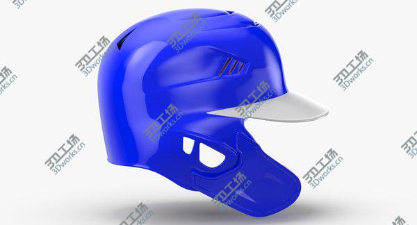 images/goods_img/20210312/Baseball Helmet C flap Blue 3D model/3.jpg